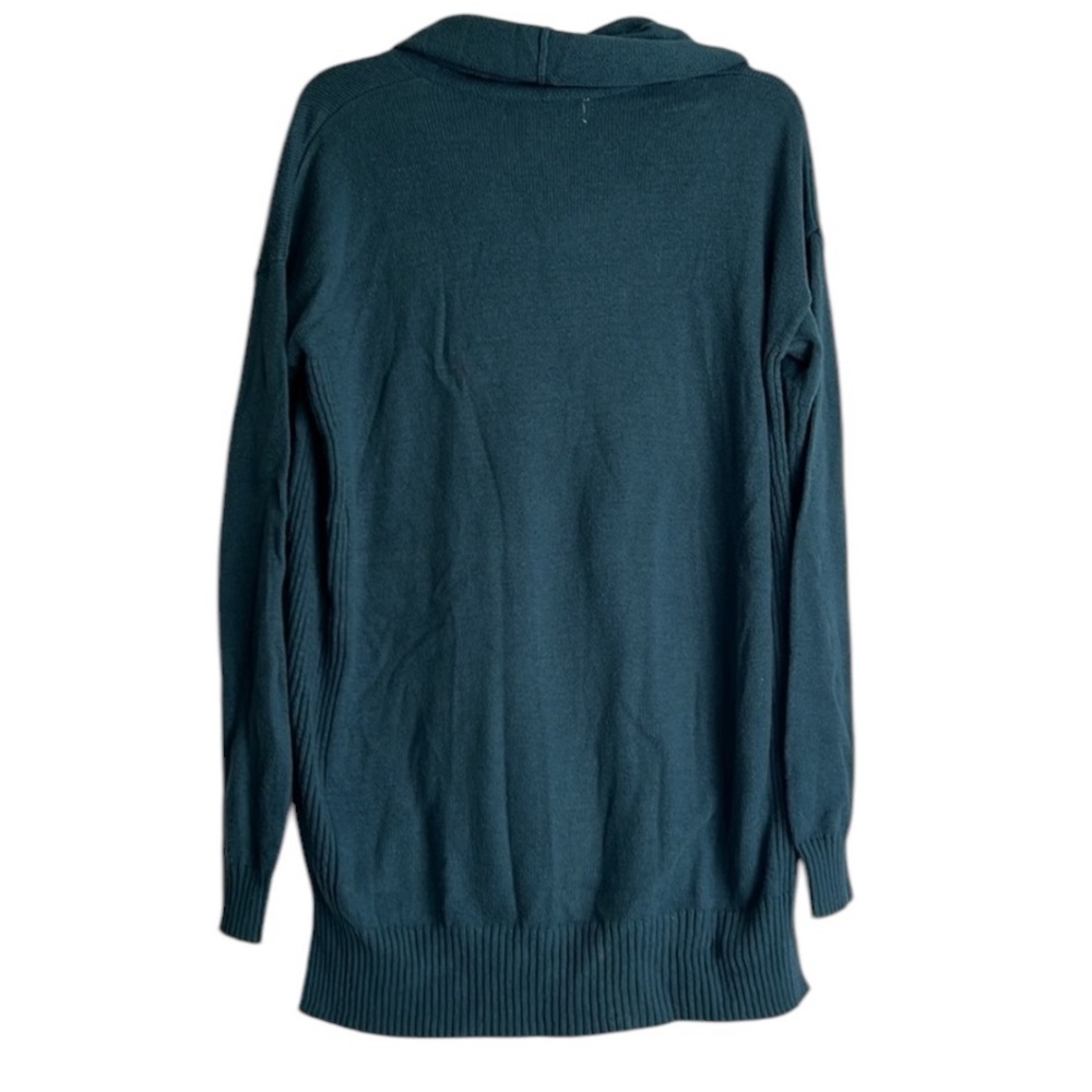 Sag Harbor Greenish Loose Turtleneck Soft Sweater - XLARGE - Picture 2 of 6